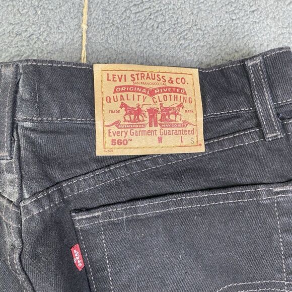 Vintage Levi's Jeans Womens 560 Loose Fit Straight Leg High Rise Denim Sz 14 Reg - Picture 14 of 14